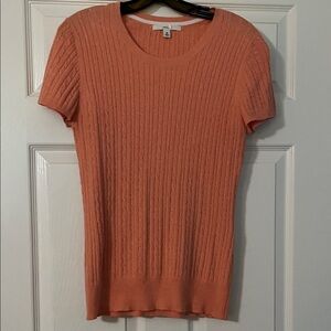 Orange Sherbet Short Sleeve Knit Merona